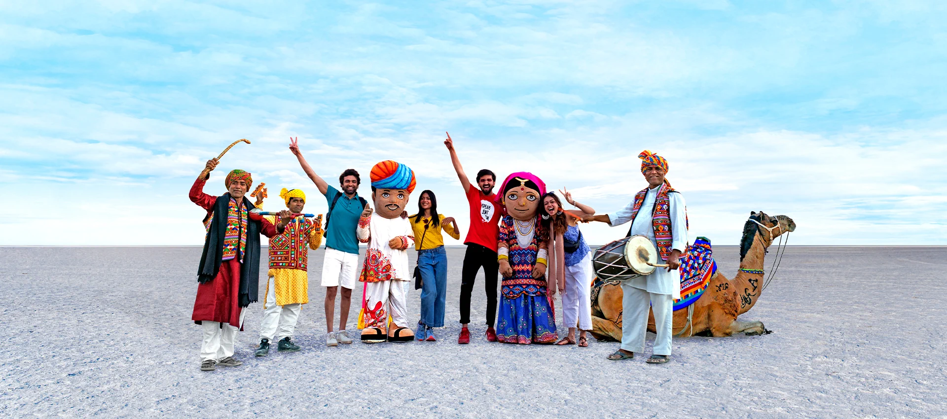 Ahmedabad to Rann of Kutch White Desert Taxi Rental