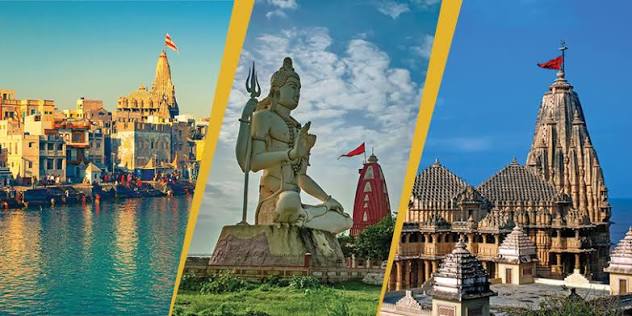 Ahmedabad to Dwarka Somnath cab hire